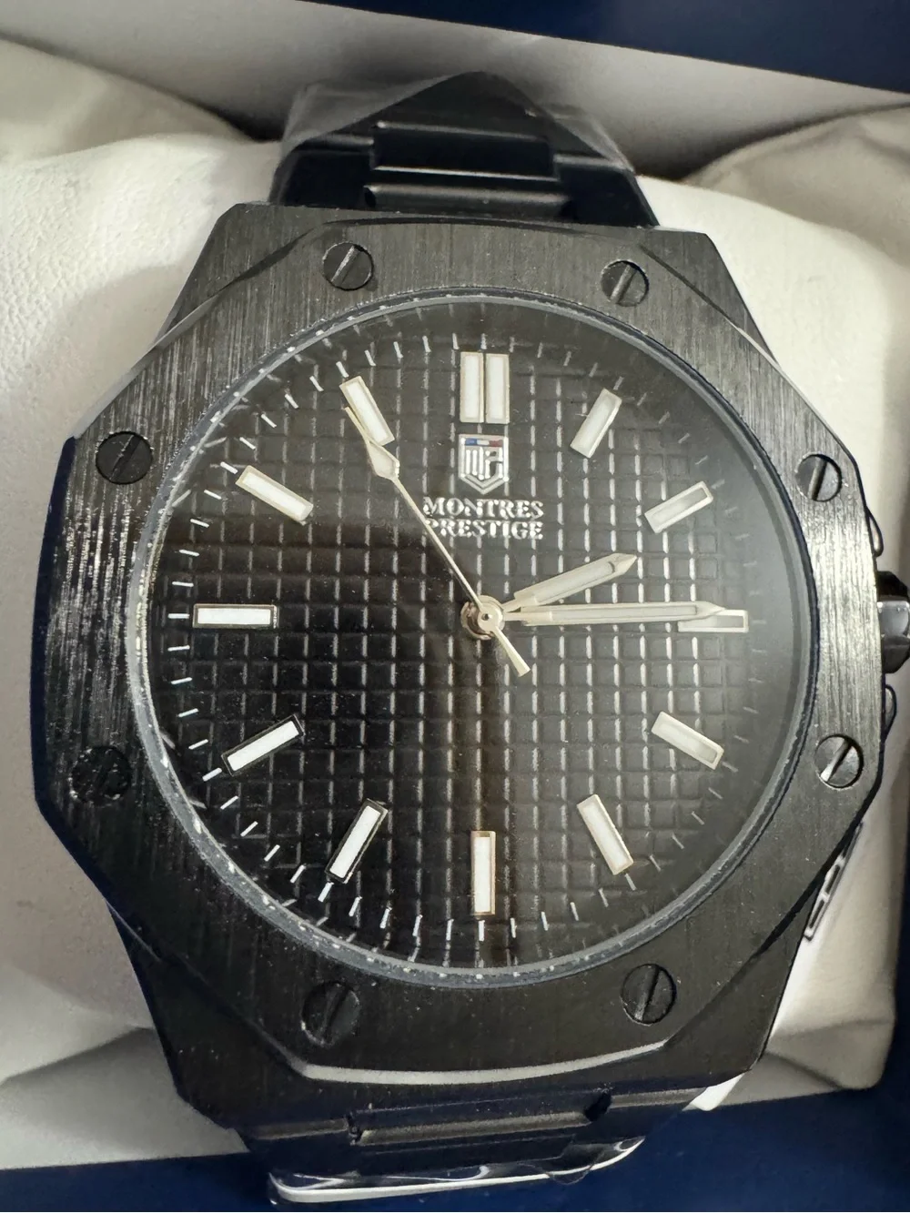 Montres Prestige X Invicta Men’s Watch 44MM Black MPW-0250
